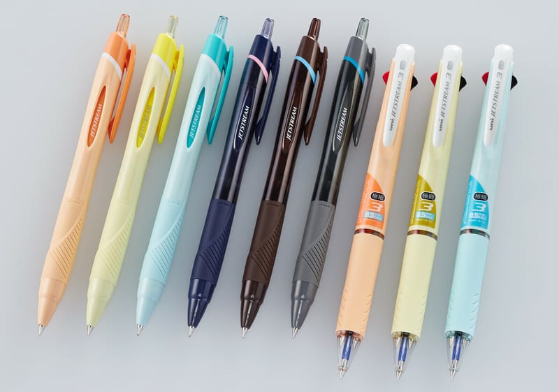 UNI jet stream 原子筆/三色筆 特別色筆桿!