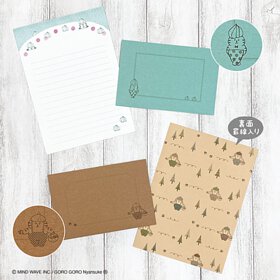 Mind Wave 懶洋洋貓之助 信封信紙套裝