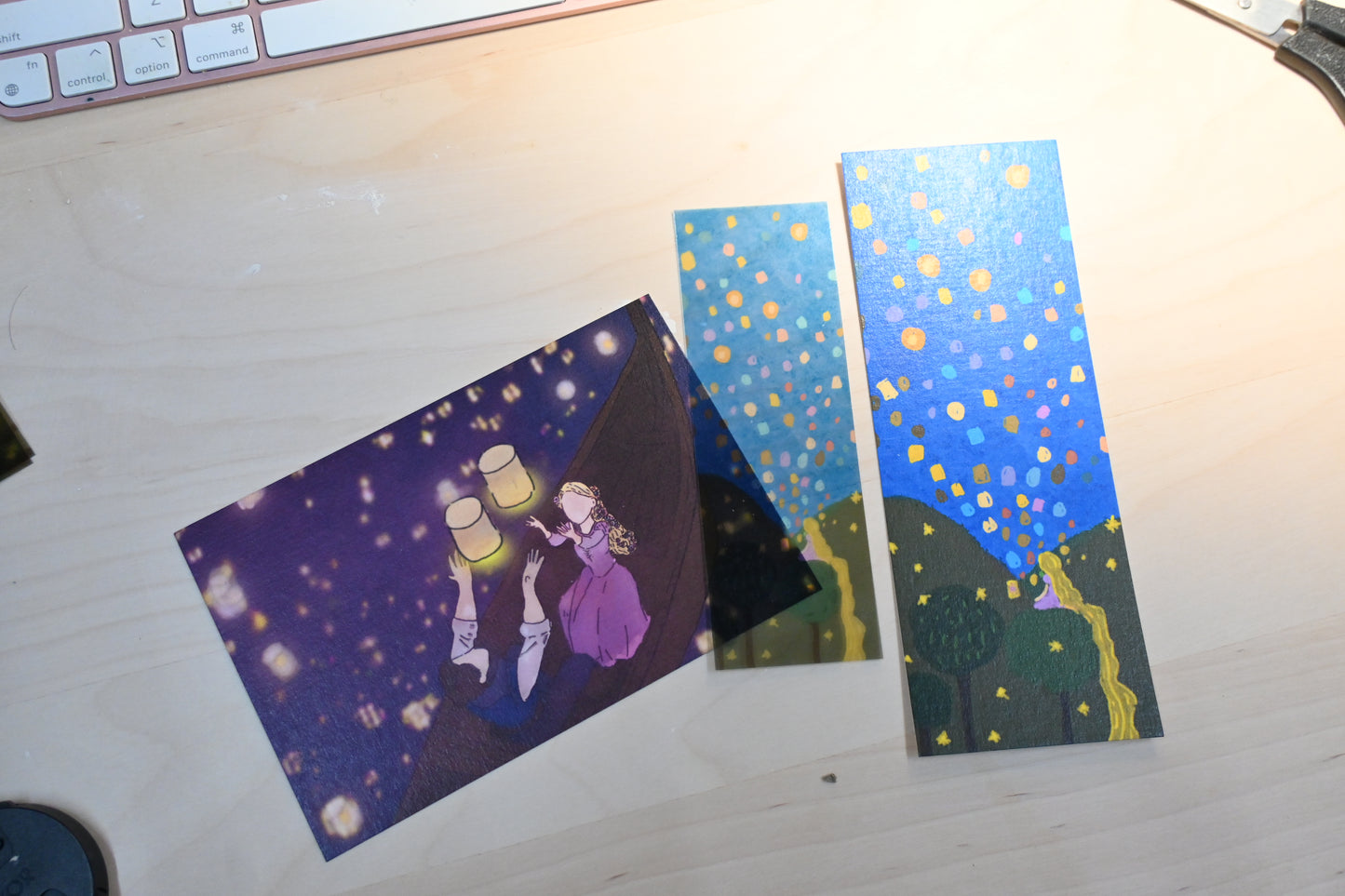 如虎電影小卡系列—Tangled天燈組合