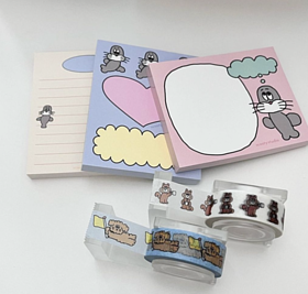 韓國可愛海豹 Memo Pad