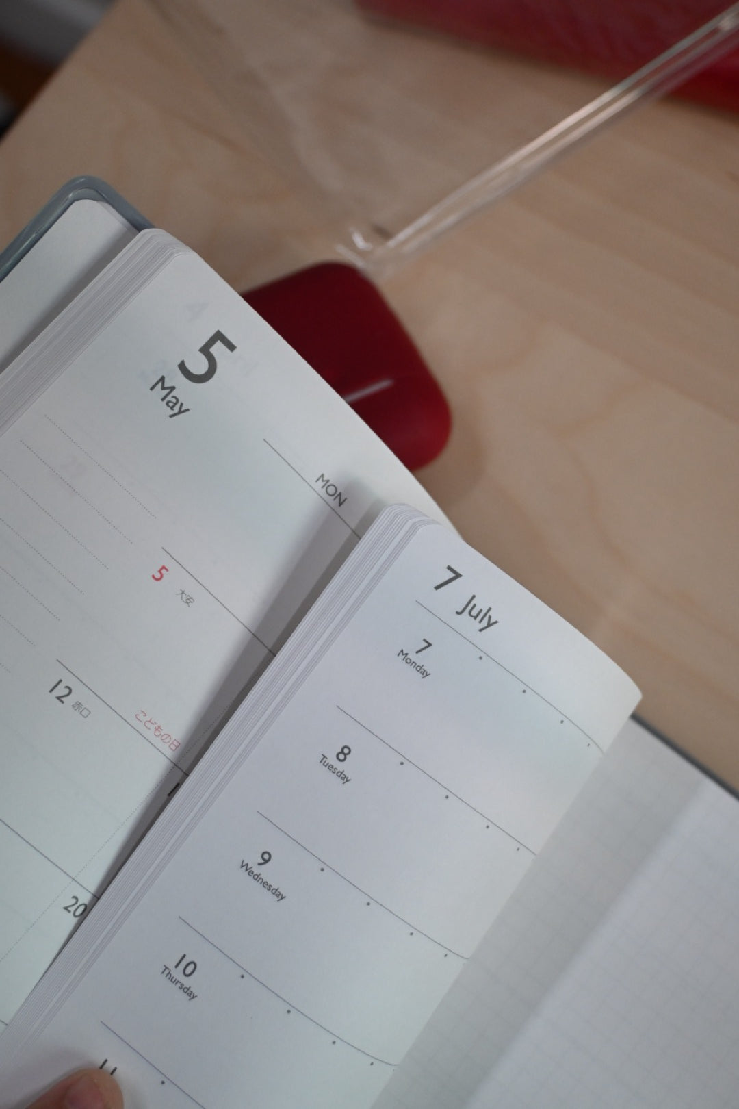 姆明小美2024-2025行事曆(monthly+weekly)