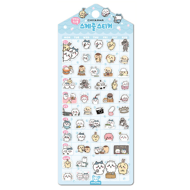 日本小可愛 ちいかわ (Chiikawa) 行事曆貼紙