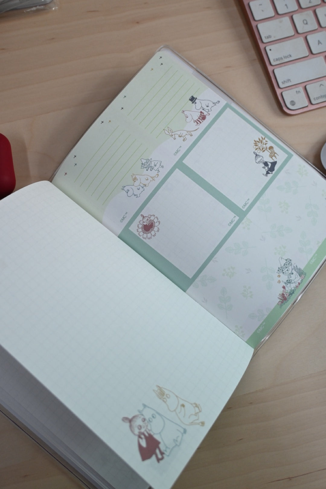 姆明2024-2025行事曆(monthly)