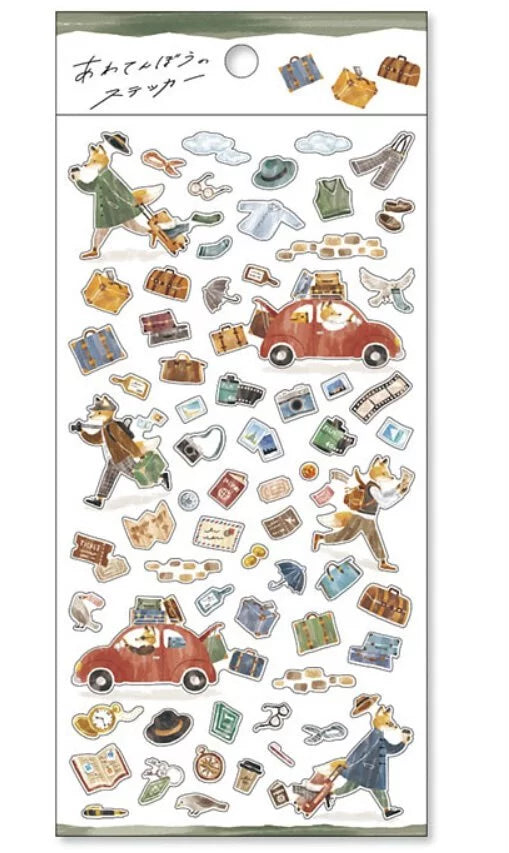 Mind Wave 動物日常貼紙