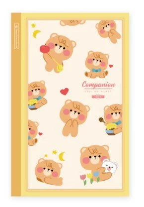 Companion可愛小動物 A5筆記本