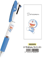UNI jet stream 3 三色原子筆 卡通款 (姆明/星之卡比/ 多啦A夢)