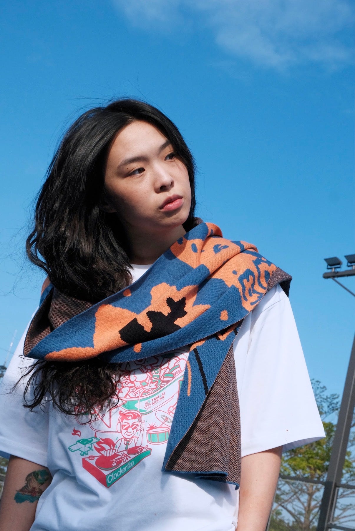 如虎自家製系列— 老虎頸巾🐯