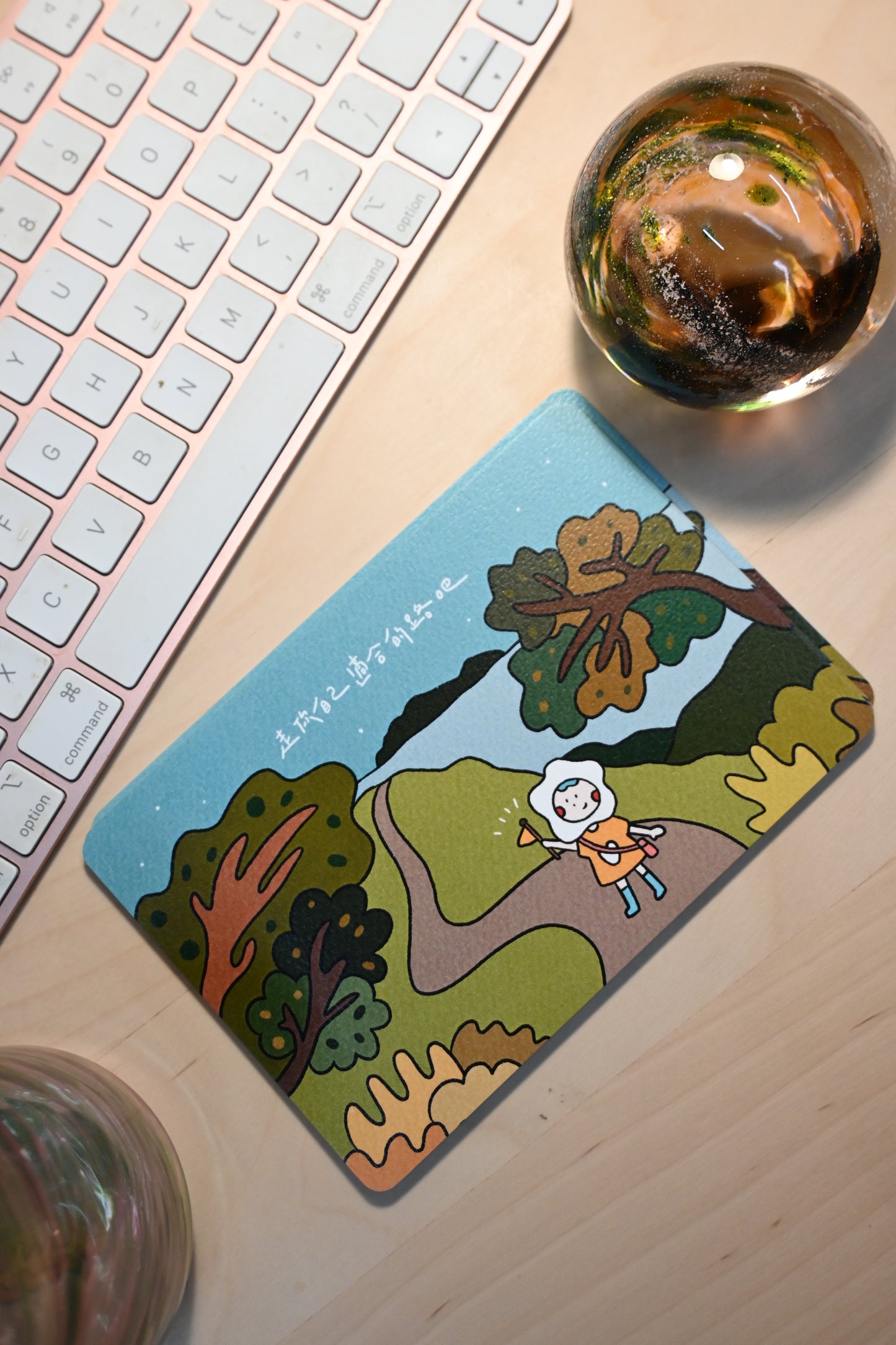 hellohana哈囉哈娜插畫|珍惜所有系列 ——走自己適合的路吧