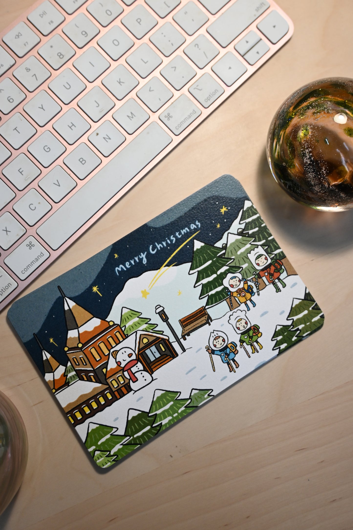 hellohana哈囉哈娜插畫|珍惜所有系列 ——Merry Christmas