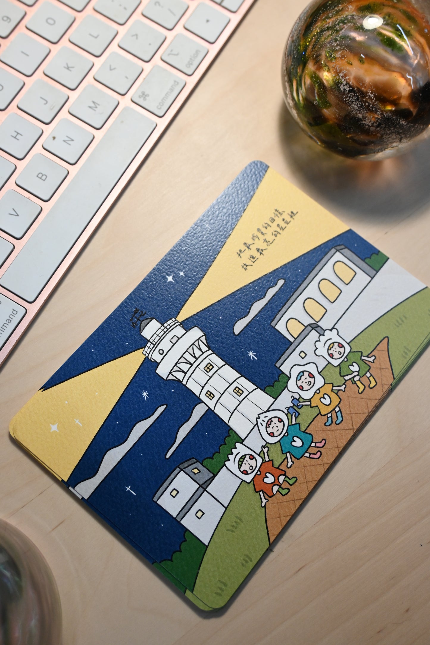 hellohana哈囉哈娜插畫|珍惜所有系列 ——把最珍貴的回憶放進最亮的星星裡