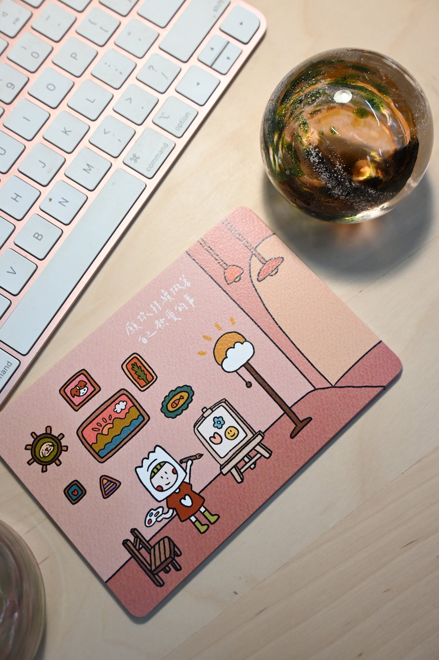 hellohana哈囉哈娜插畫|珍惜所有系列 ——願你持續做著自己熱愛的事