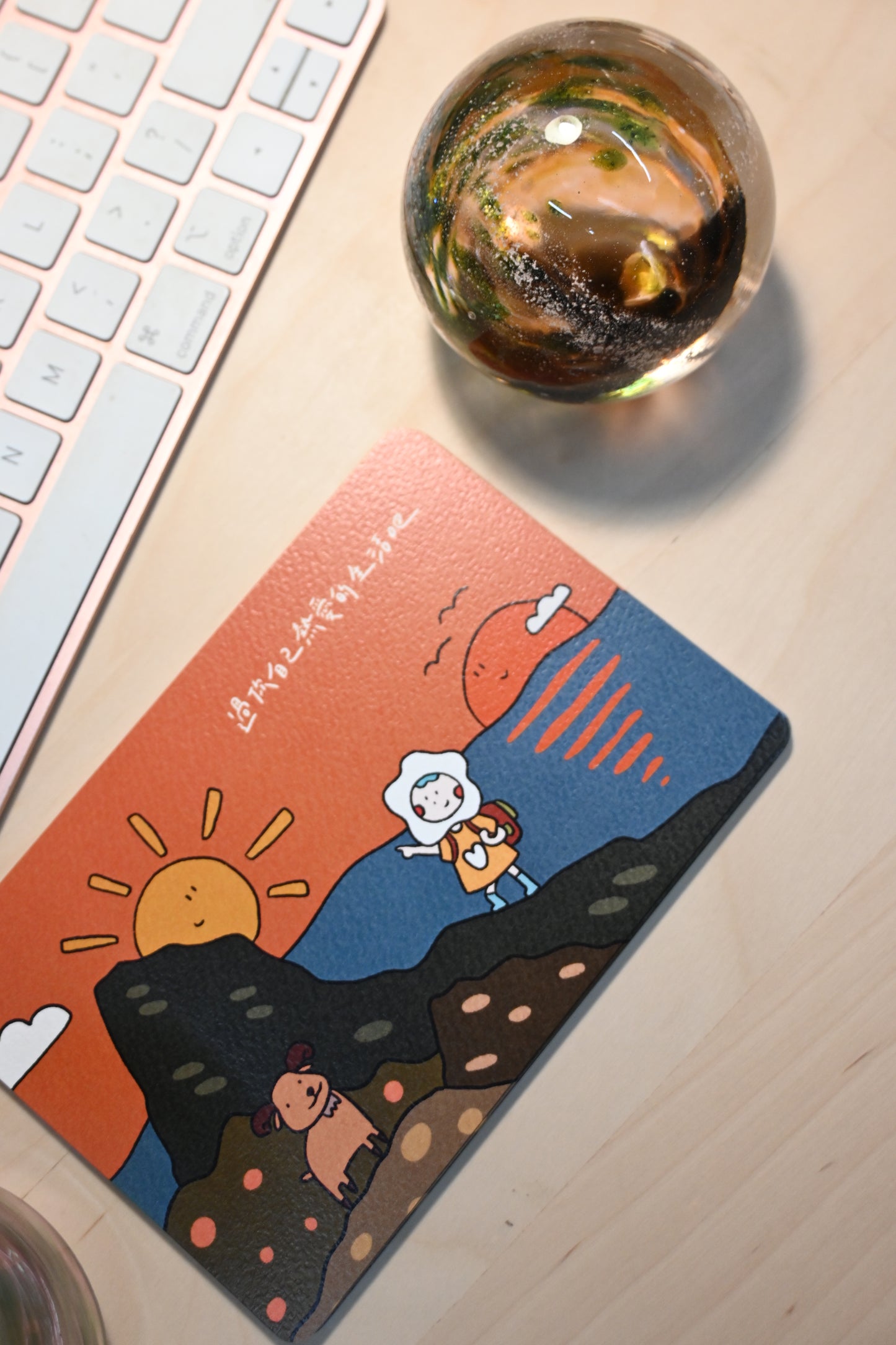 hellohana哈囉哈娜插畫|珍惜所有系列 ——過你自己熱愛的生活吧