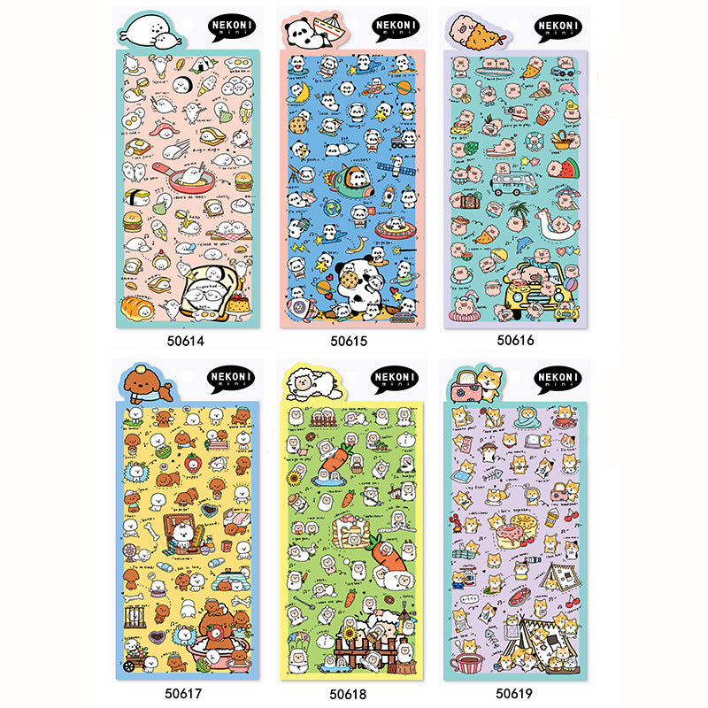 Nekoni mini系列貼紙