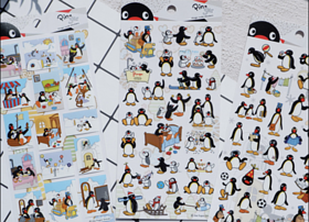 Pingu 企鵝貼紙