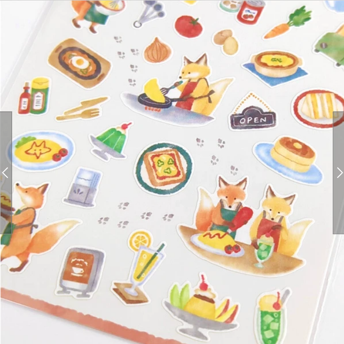 Mind Wave Little Kitchen 可愛動物系列 貼紙