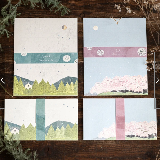 表現社 cozyca X 大森木綿子 2025 秋季 信封信紙套裝