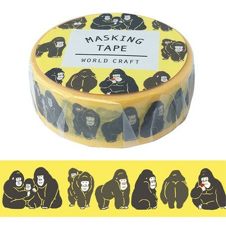 World Craft 動物系列masking tape