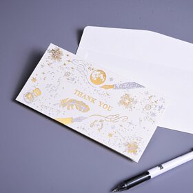 燙金 Thank You Card