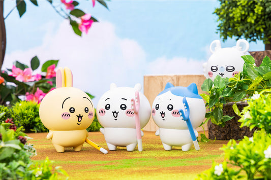 ちいかわ(Chiikawa) 官方正版立體手辦模型 (PVC膠) 有御三家同飛鼠哦~