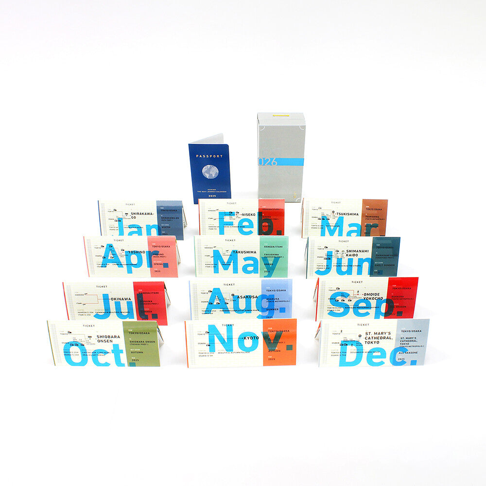 一九堂 2026年 環游日本日曆 早鳥優惠