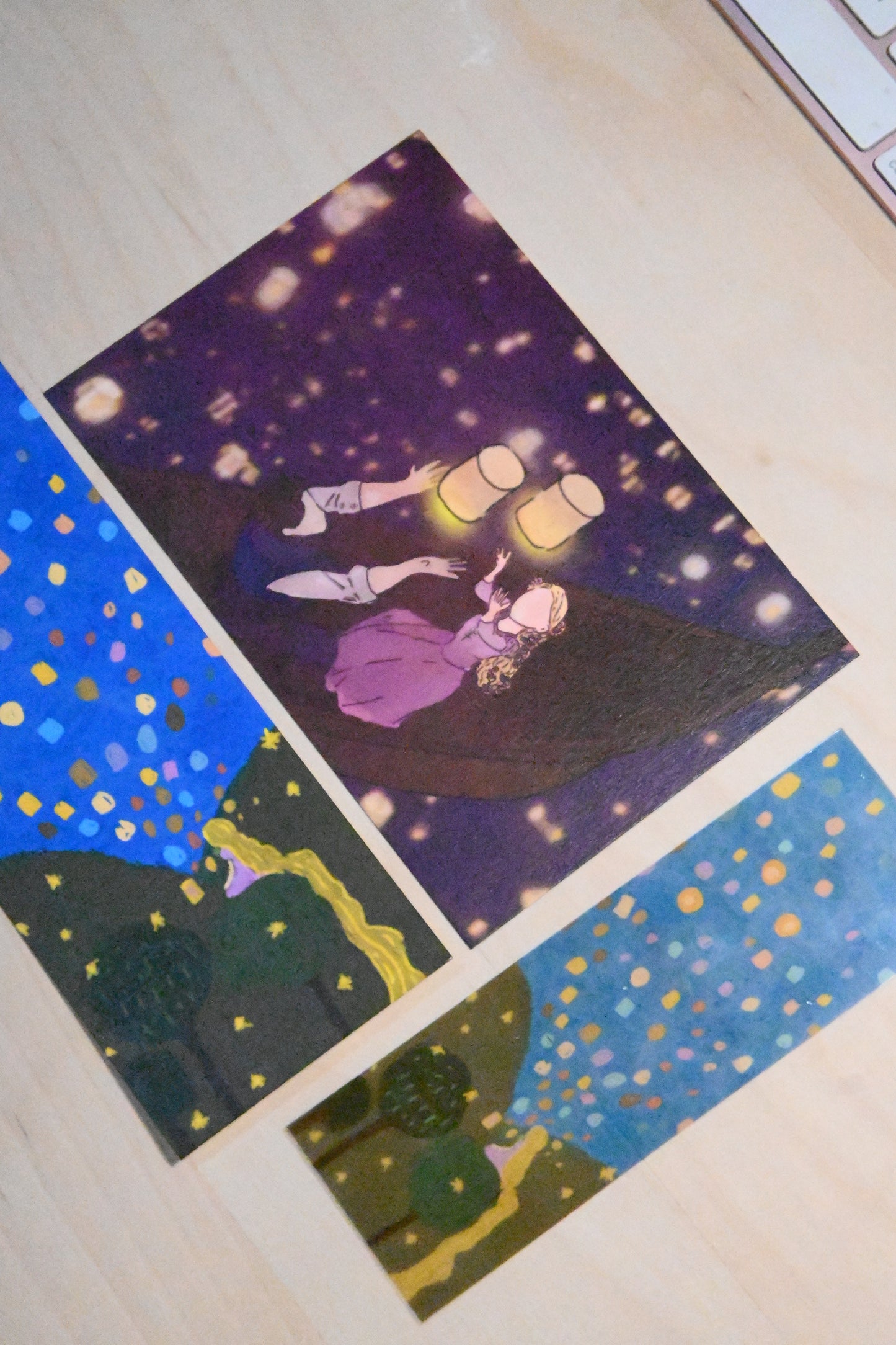 如虎電影小卡系列—Tangled天燈組合