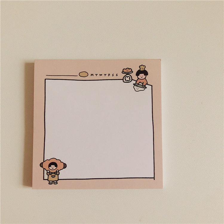 韓國可愛小女孩Memo Pad