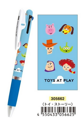 UNI jet stream 3 三色原子筆 Toy Story 反斗奇兵