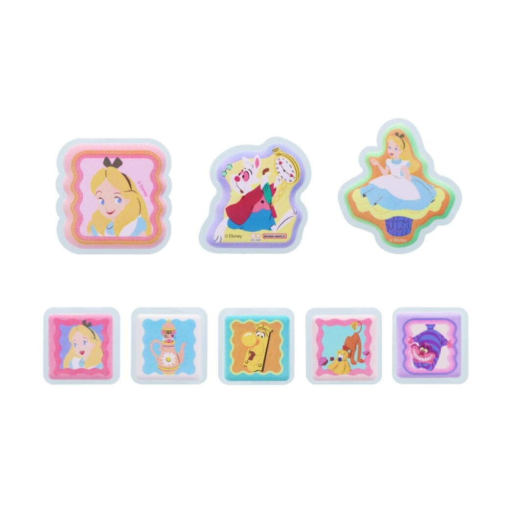 Alice in Wonderland 愛麗斯/生蠔BB 海棉粒粒貼紙