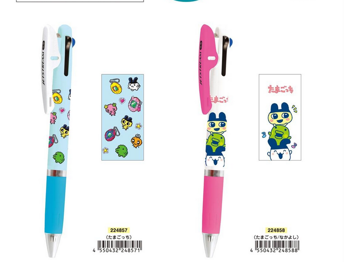 UNI jet stream 3 三色原子筆 Tamagotchi 他媽哥池