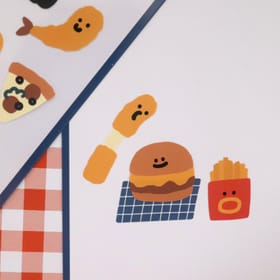 韓國Bonito快餐店食物貼紙🍗