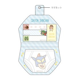 蠟筆小新 動感超人小褲褲 Memo Pad