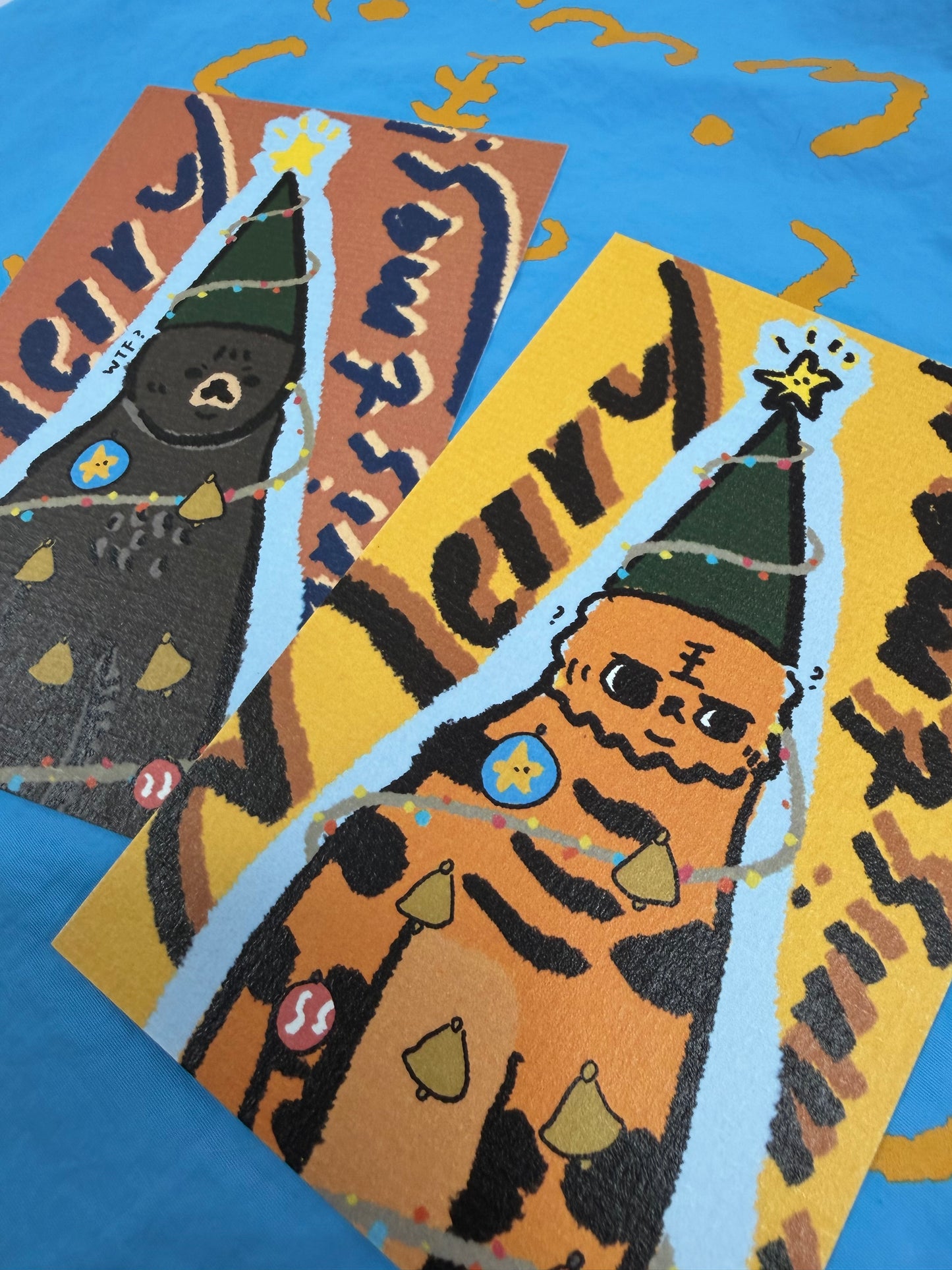 如虎自家製系列— 顯眼包聖誕卡🎄