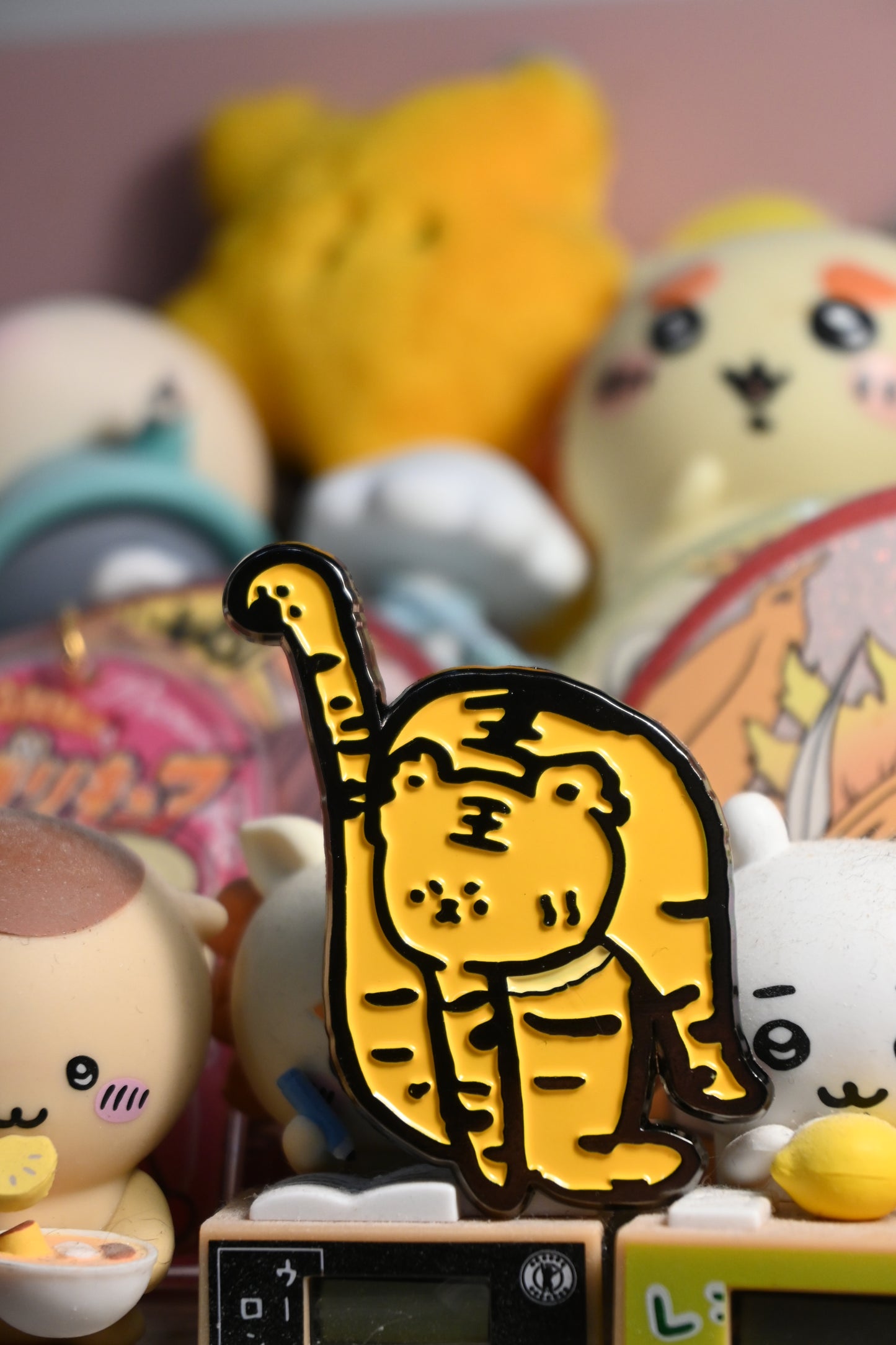 如虎自家製-瑜伽小貓系列襟章