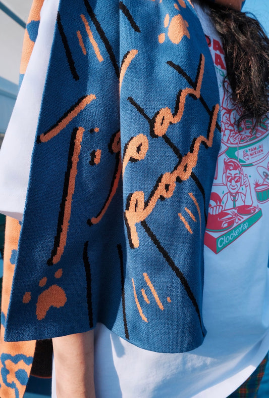 如虎自家製系列— 老虎頸巾🐯