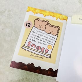 彩色可愛小熊 Memo Pad (長版)