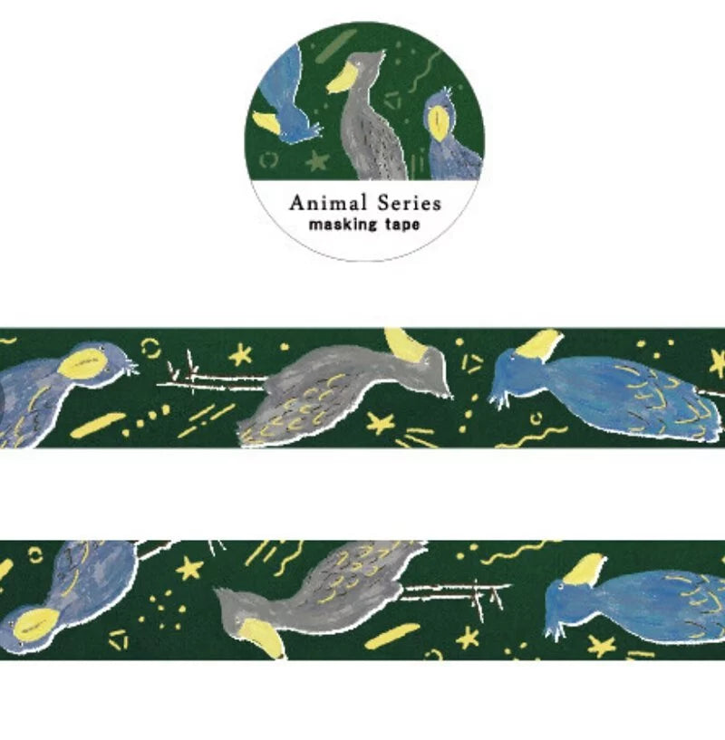 Green Flash 動物系列 Masking Tape