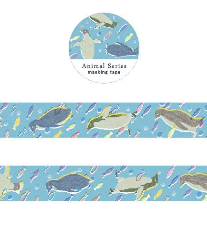 Green Flash 動物系列 Masking Tape