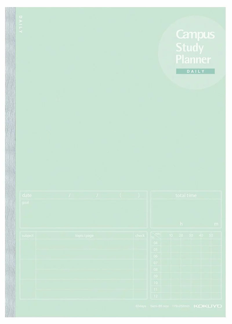 KOKUYO Campus B5 Study Planner