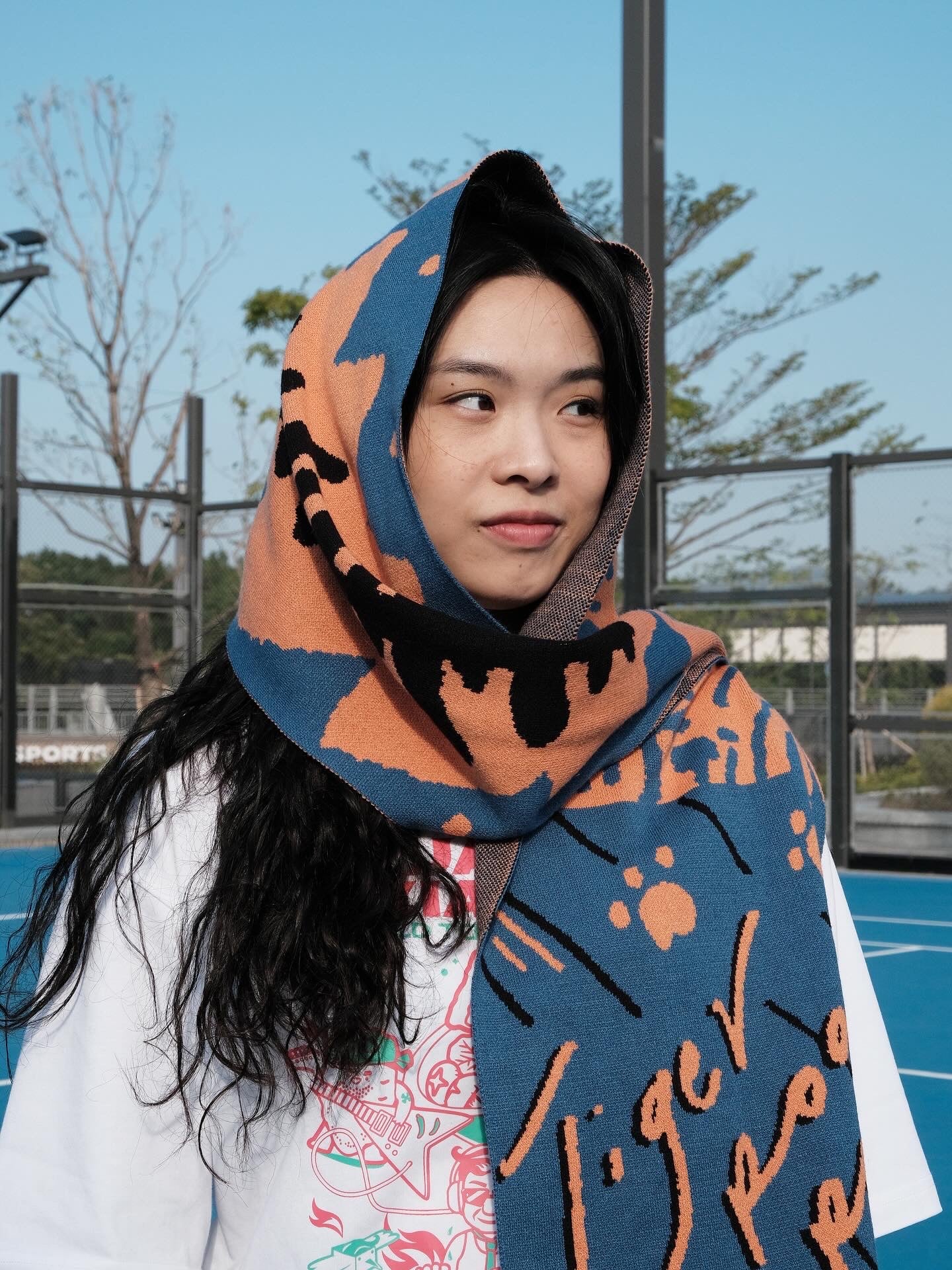 如虎自家製系列— 老虎頸巾🐯