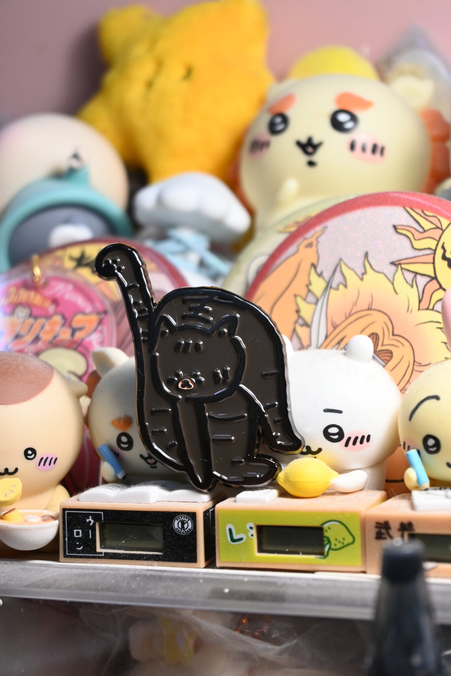 如虎自家製-瑜伽小貓系列襟章