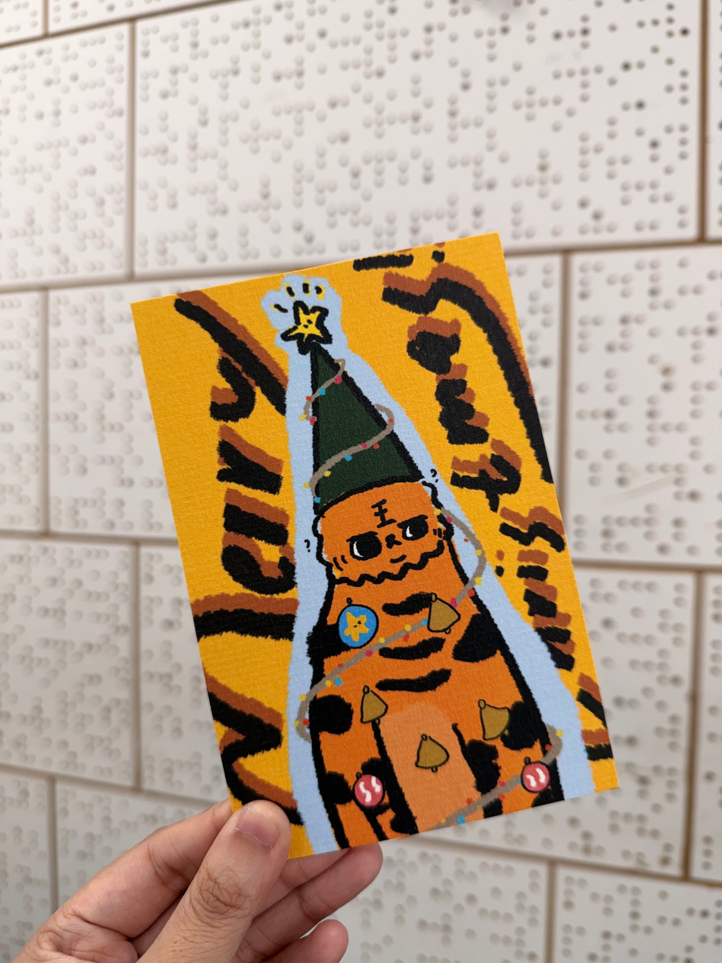 如虎自家製系列— 顯眼包聖誕卡🎄