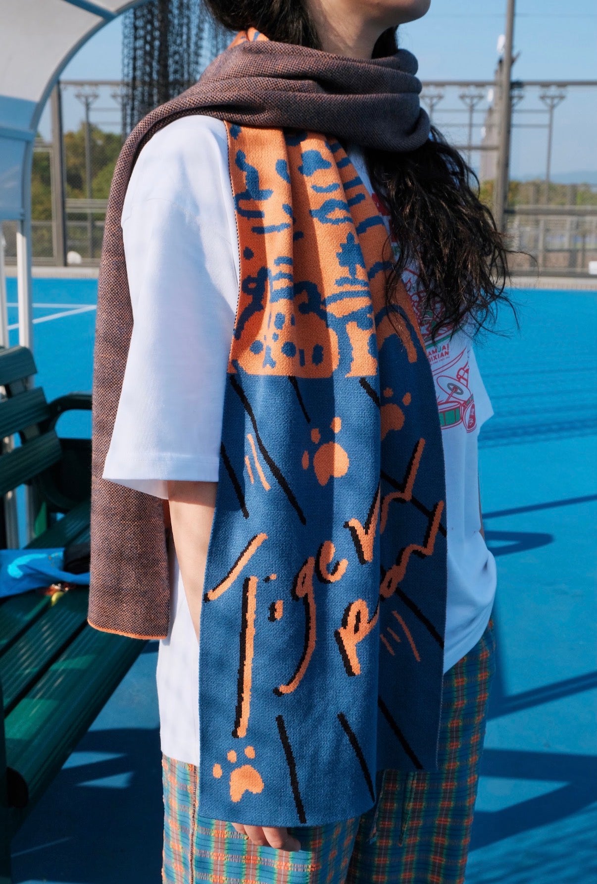 如虎自家製系列— 老虎頸巾🐯