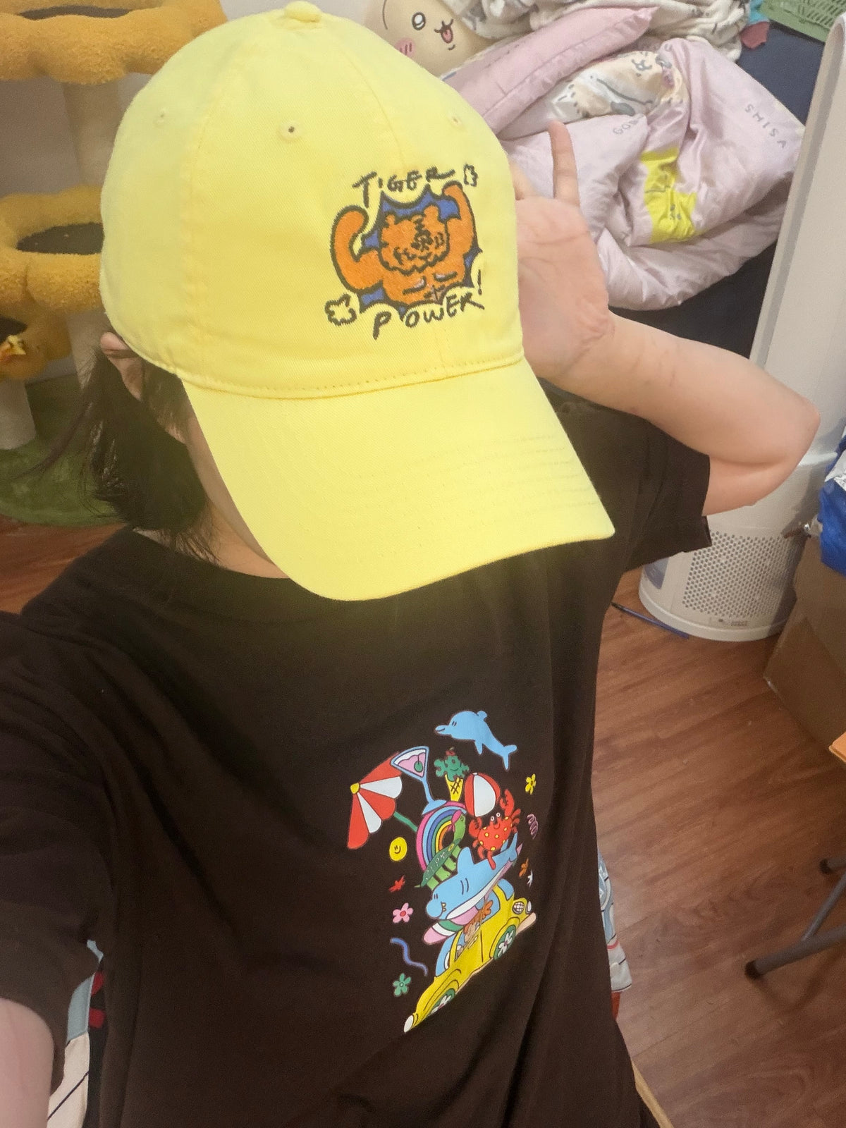 如虎自家製—刺繡帽子🧢