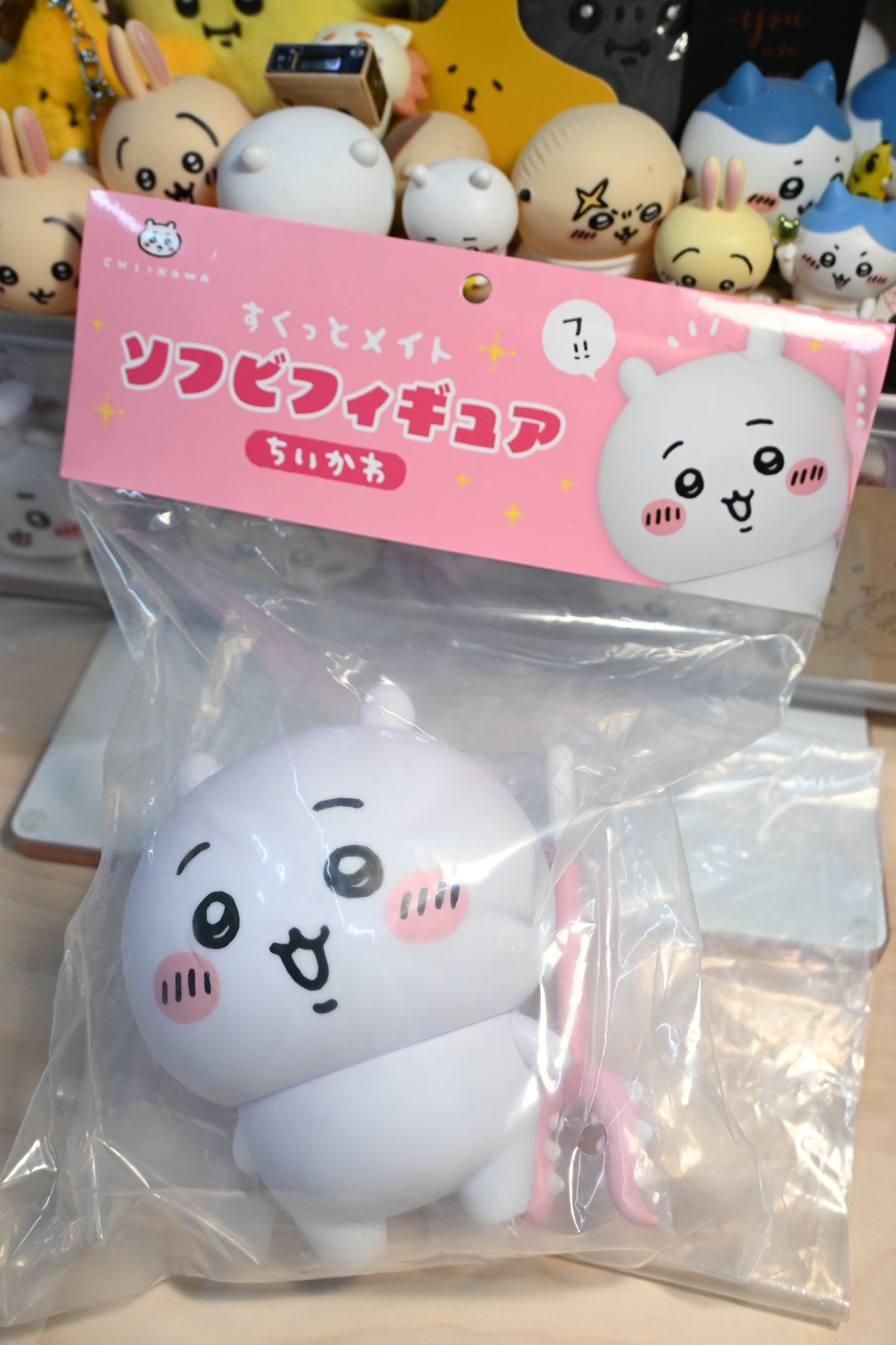 ちいかわ(Chiikawa) 官方正版立體手辦模型 (PVC膠) 有御三家同飛鼠哦~