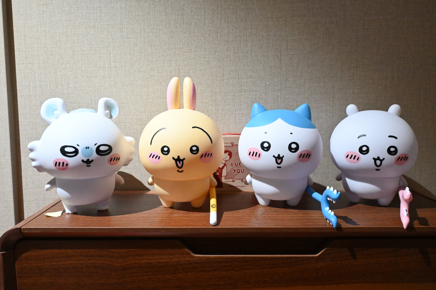 ちいかわ(Chiikawa) 官方正版立體手辦模型 (PVC膠) 有御三家同飛鼠哦~