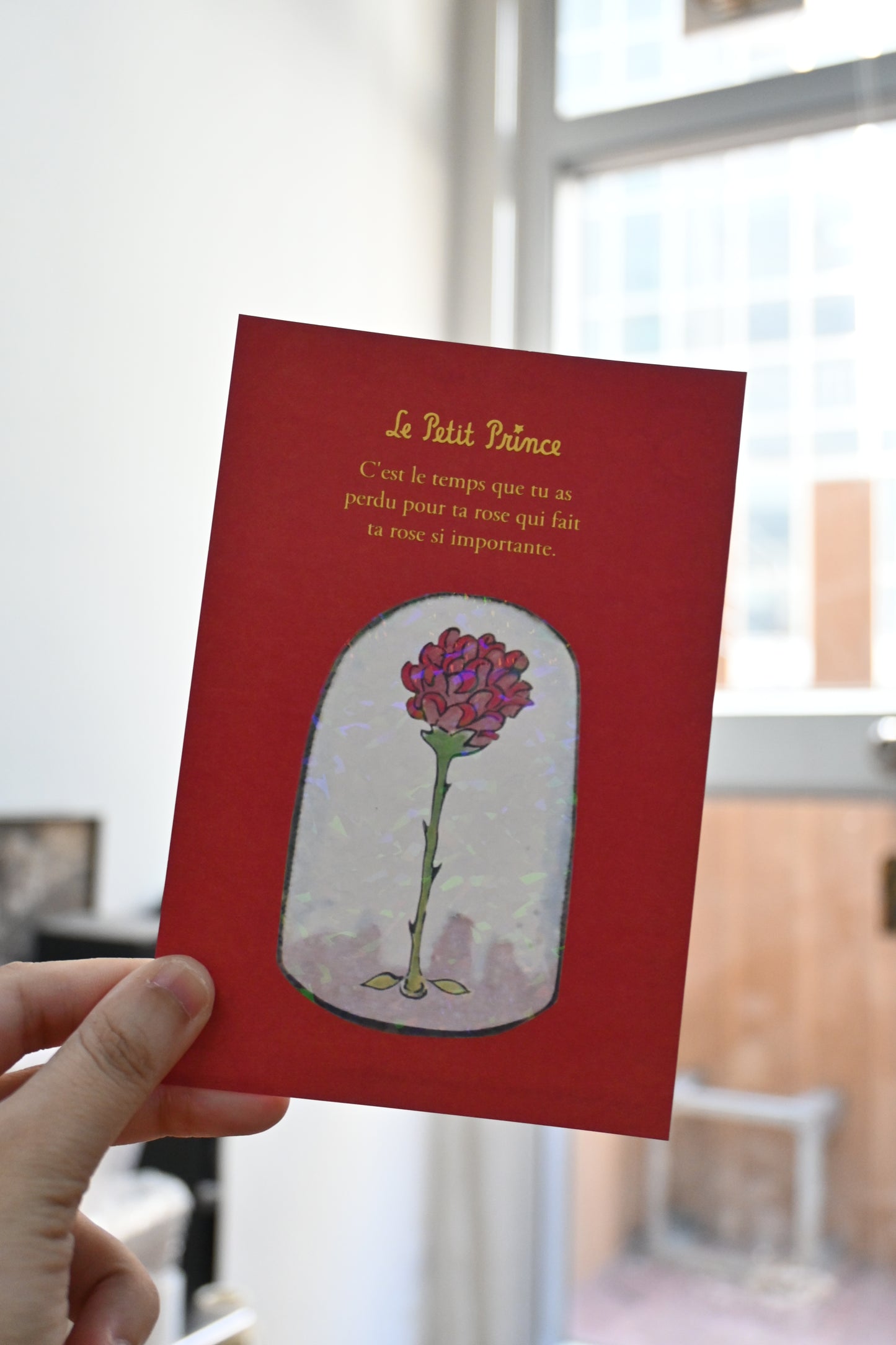 ROKKAKU X Le Petit Prince 小王子 燙印明信片