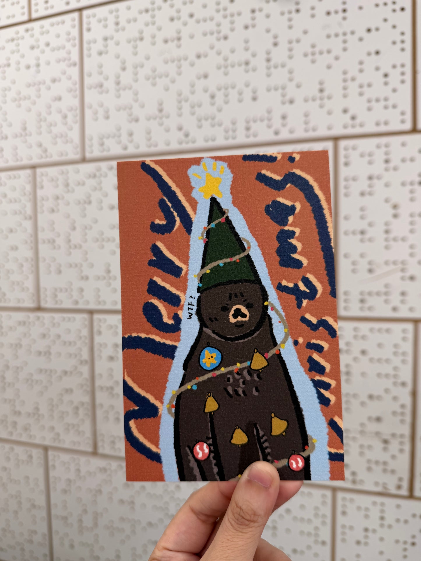 如虎自家製系列— 顯眼包聖誕卡🎄