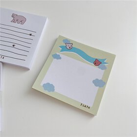 韓國森林小熊 Memo Pad