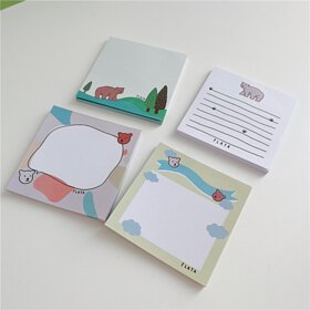 韓國森林小熊 Memo Pad