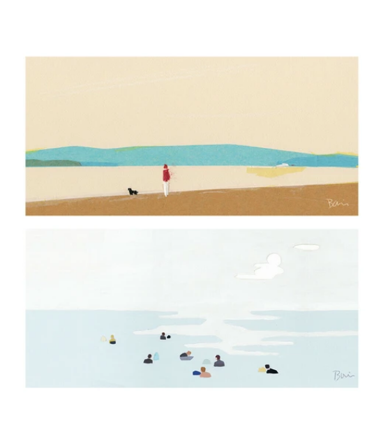 表現社 cozyca X 坂内拓 2025 秋季 一筆箋(長形Memo Pad)